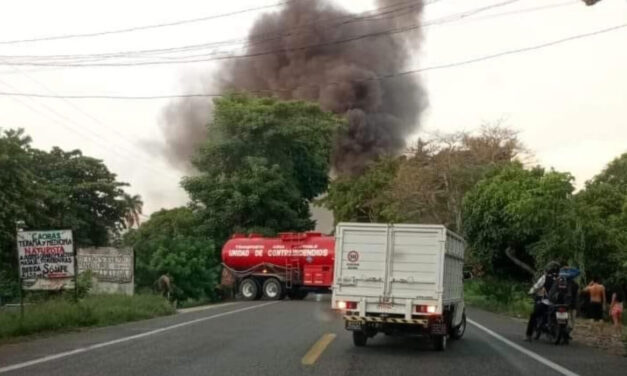 Se registra incendios de vehículos y enfrentamientos violentos en la chontalpa