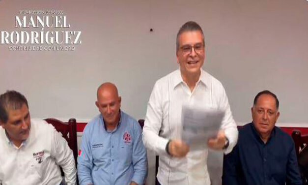 MANUEL RODRÍGUEZ SE INSCRIBIÓ YA AL PROCESO DE ENCUESTA DE MORENA