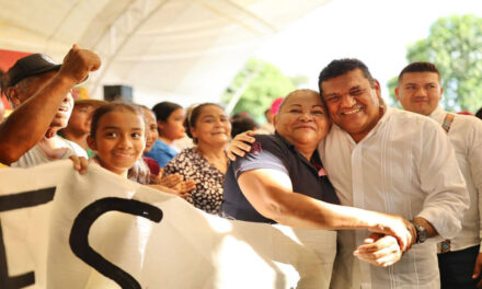 “La gente mi pueblo es puro corazón”; reconoce Javier May en Comalcalco