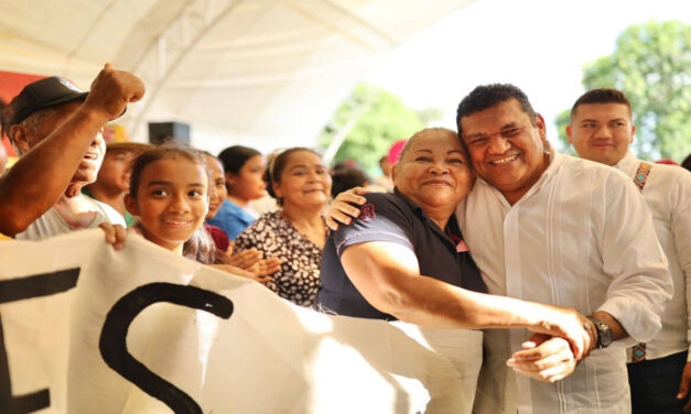 “La gente mi pueblo es puro corazón”; reconoce Javier May en Comalcalco