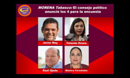 El consejo político de Morena anunció a los 4 para la encuesta
