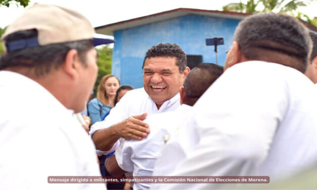 “LA TRANSFORMACIÓN SE DEFIENDE DE ABAJO HACIA ARRIBA”: DIJO DESDE CENTLA JAVIER MAY (EL TREN DEL SURESTE)