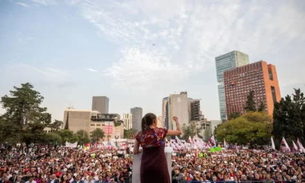 SHEINBAUM: LA 4T, ÚNICA OPCIÓN DE PROSPERIDAD PARA MÉXICO