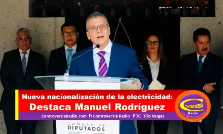 NUEVA NACIONALIZACIÓN DE LA ELECTRICIDAD: DESTACA MANUEL RODRÍGUEZ