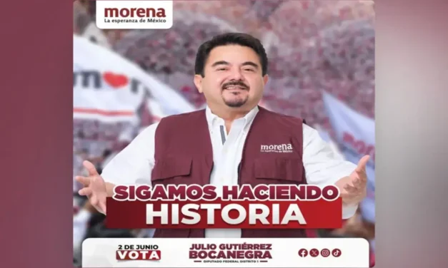 JULIO GUTIÉRREZ EN EL PRIMER DÍA DEL ARRANQUE DE SU CAMPAÑA