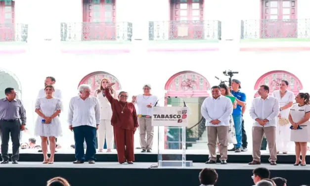 JAVIER MAY DARÁ CONTINUIDAD A LA CUARTA TRANSFORMACIÓN EN TABASCO; ASEGURA ROSA ICELA RODRÍGUEZ