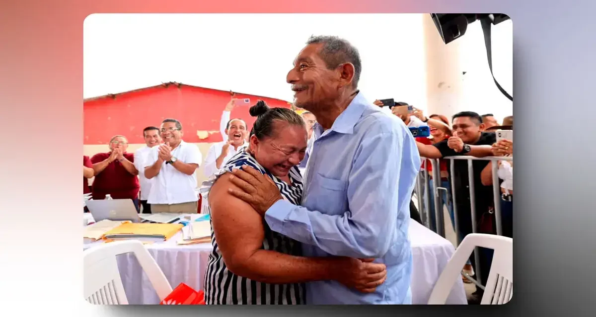 HASTA AHORA LOGRARON CASARSE DOÑA MARÍA Y DON BARTOLO EN MONTE GRANDE JONUTA; JAVIER MAY LES LLEVÓ EL REGISTRO CIVIL