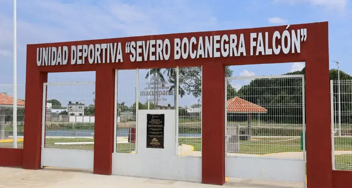 FUE INAUGURADO EL POLIDEPORTIVO “SEVERO BOCANEGRA FALCÓN” GESTIONADO Y CONSTRUIDO POR EL GOBIERNO DE MACUSPANA