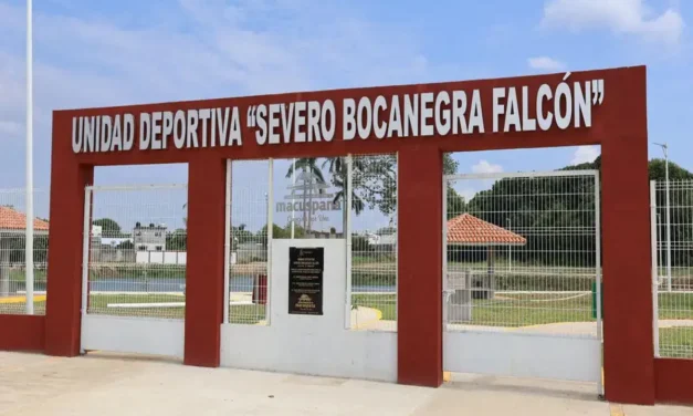 FUE INAUGURADO EL POLIDEPORTIVO “SEVERO BOCANEGRA FALCÓN” GESTIONADO Y CONSTRUIDO POR EL GOBIERNO DE MACUSPANA