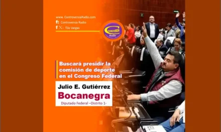 JULIO GUTIÉRREZ BUSCARÁ LA COMISIÓN DE DEPORTE EN EL CONGRESO FEDERAL