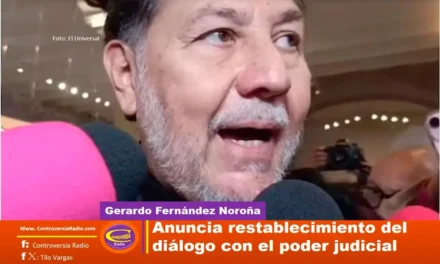 NOROÑA ANUNCIA REESTABLECIMIENTO DEL DIÁLOGO CON EL PODER JUDICIAL; «BUSCAREMOS PUNTOS DE COINCIDENCIA»