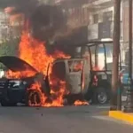 EXPLOTAN DOS COCHES BOMBA EN GUANAJUATO; DESPLIEGAN OPERATIVO POR TIERRA Y AIRE