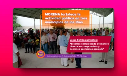 DIRIGENCIA DE MORENA FORTALECE Y REACTIVA ESTE SÁBADO LA ACTIVIDAD POLÍTICA EN TRES MUNICIPIOS DE LOS RÍOS