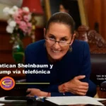 PLATICAN SHEINBAUM Y TRUMP VÍA TELEFÓNICA TRAS GANAR LAS ELECCIONES