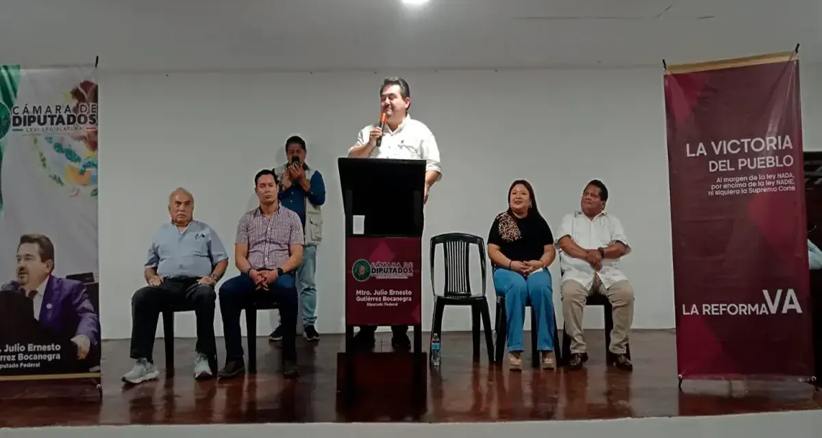 EN DOS MESES LEGISLATIVOS SE HAN LOGRADO LEGISLAR Y REFORMAR LEYES CONSTITUCIONALES POR EL BIEN DEL PUEBLO; INFORMÓ JULIO GUTIÉRREZ (Diputado Federal)